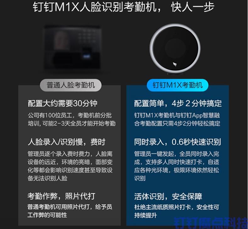 钉钉M1X考勤机(图6)