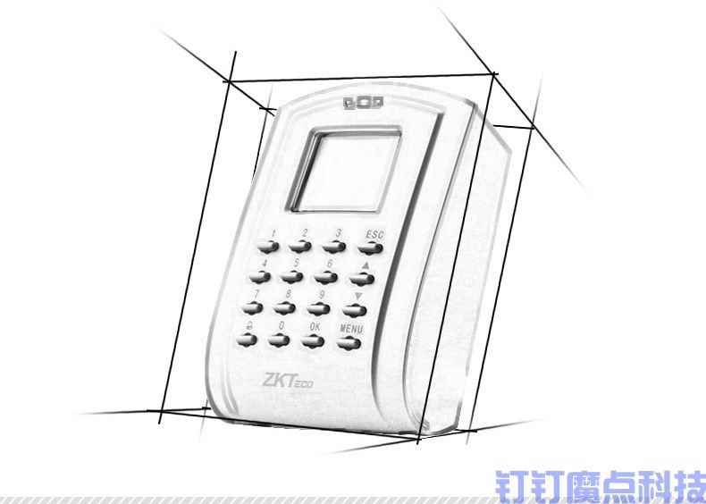 中控SC102密码考勤门禁机(图10)
